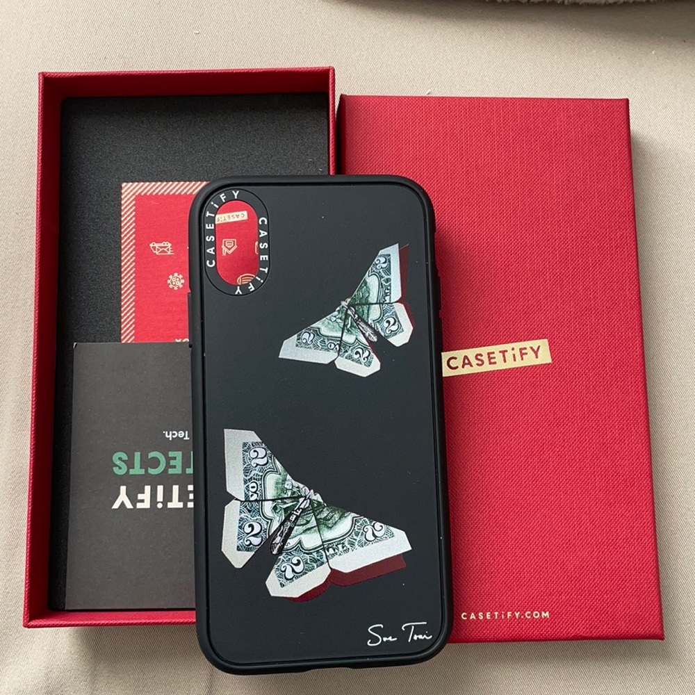 MONEYFLY IPHONE X CASE BY SUE TSAI
